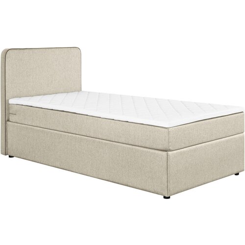 P & B POSTELJA Z VZMETNICO 90 cm x 200 cm , tekstil bež Cene