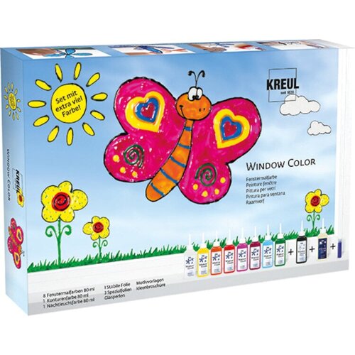 Kreul 42752 Set barv za steklo 80 ml 1 kos Slike