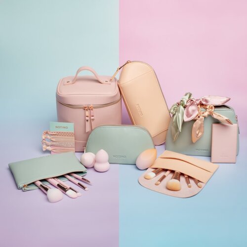 Notino Pastel Collection Cosmetic bag torbica za kozmetiku Green Slike