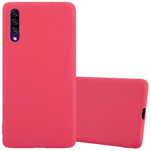 Cadorabo Case, združljiv s Samsungom v Candy Red - Za&amp;scaron;čitni pokrov iz fleksibilnega silikona TPU, (20569013) Slike