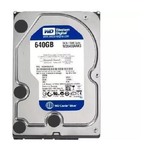  WD HDD 640GB SATA2 16MB Pull7200RPM Caviar Blue,12mjeseci garancija Cijene