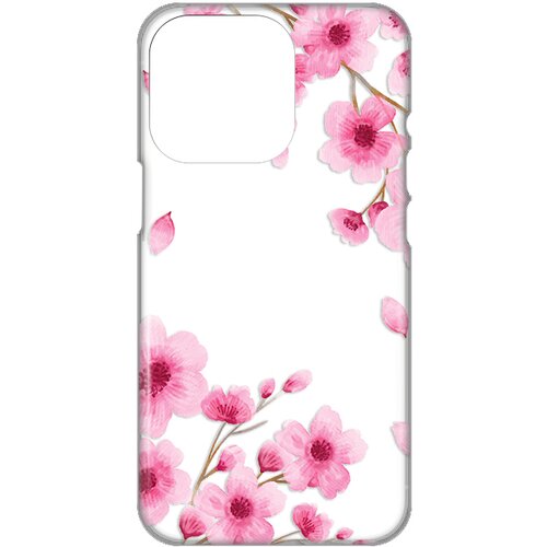  Torbica silikonska print skin za iphone 14 pro max 6.7 rose flowers Cene