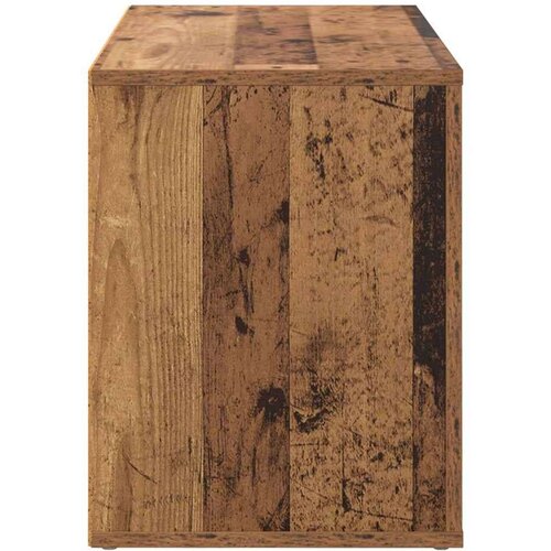 VidaXL polica za cipele staro drvo 75 x 35 x 45 cm konstruirano drvo Slike