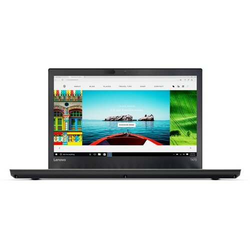 Lenovo ThinkPad T470 (20HD0054CX), 14 LED (1366x768), Intel Core i5-7200U 2.5GHz, 8GB, 256GB SSD, Intel HD Graphics, Win 10 Pro laptop Slike
