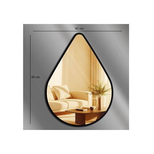 Wallxpert Ogledalo Ozgl516, 40x55 cm, zlatna boja Slike