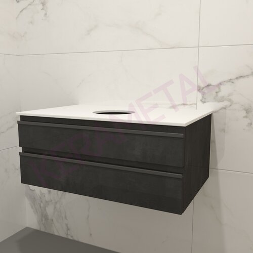 Kolpa San Kolpa Alexis OA 80cm Dark Concrete 547190 Slike