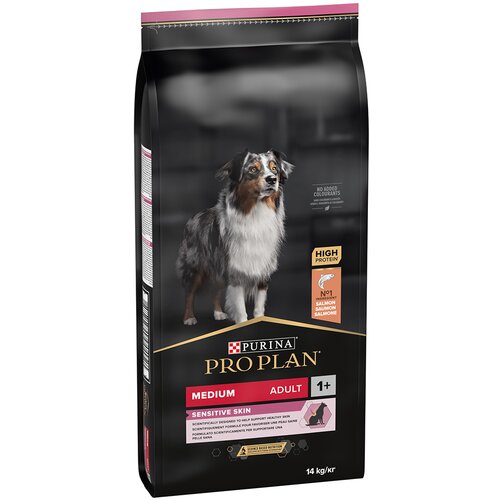 Pro Plan Medium Adult Sensitive Skin OPTIDERMA - 2 x 14 kg Cijene