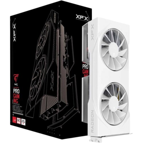 XFX Swift AMD Radeon RX 9060 XT OC White 8GB GDDR6 128-bit HDMI 2x DP Cene