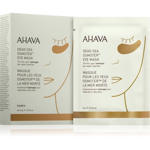 Ahava Youth Boosters Osmoter&trade; hidrogel maska za predel okoli oči za osvetljevanje kože in hidratacijo 6x4 g Cene