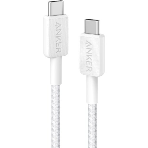 Anker USB-C KABL 322 USB-C to USB-C Cable Braided B2B White (A81F5G21) Cene