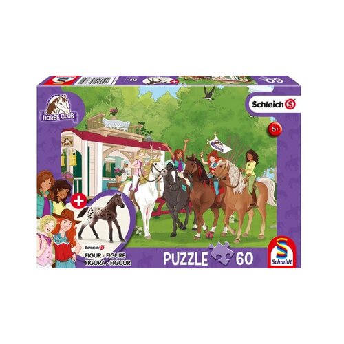Puzzle - Schleich - Klubsko srečanje pred prikolico, 60 delov Cene