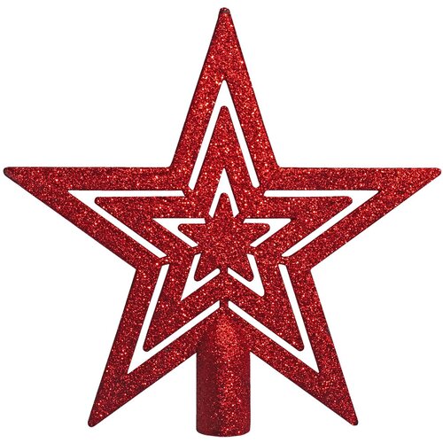 Other vrh za jelku zvezda 18 cm crvena Cene