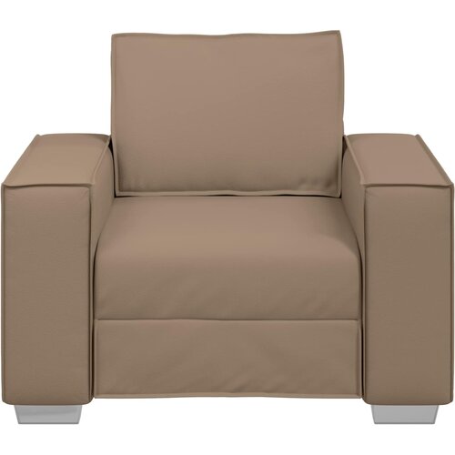 SOFA stolica Boja cappuccina 100 cm Lažna koža Slike