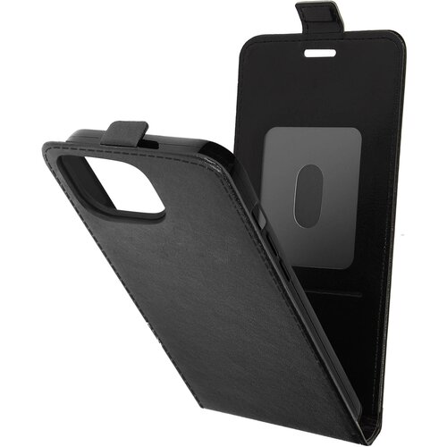 AVIZAR Navpicna preklopna torbica za iPhone 15, shranjevanje kartic - crna, (20834012) Cene