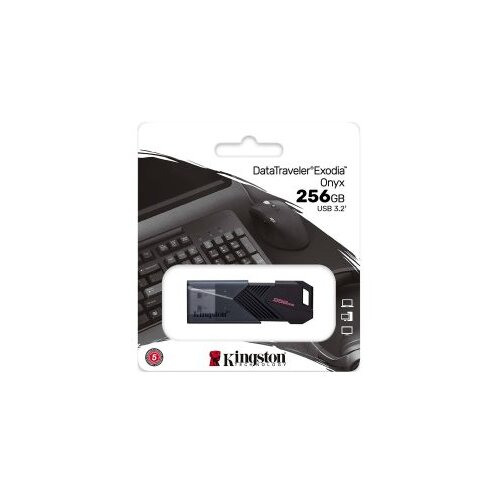  USB Memory stick Kingston 256GB, USB3.2, DTXON/256GB DataTraveler Exodia Cene