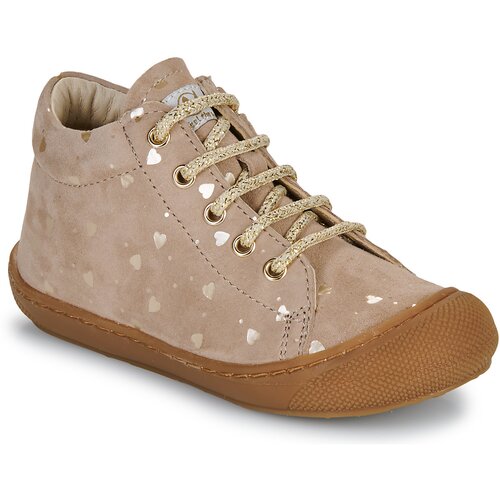 Naturino Visoke superge COCOON ZIP SUEDE LOVE Bež Slike