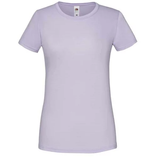 Fruit Of The Loom Lavender Iconic women's t-shirt in combed cotton