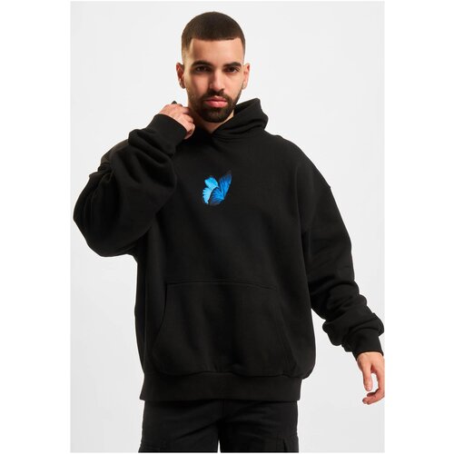 MT Upscale Le Papillon Heavy Oversize Hoody Black Slike