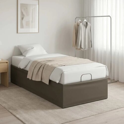  Električni podesivi okvir kreveta Siva 200 x 70 x 33 5 cm Čelik - Siva 70 x 200 cm Slike