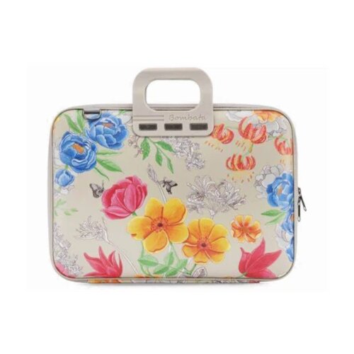 Bombata Torba Peonia 13 Grey /silver Slike
