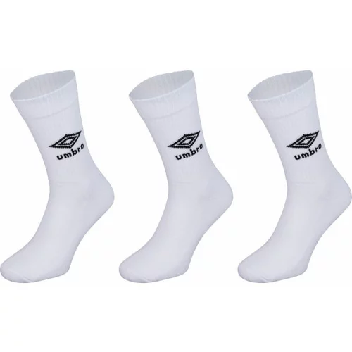 Umbro SPORTS SOCKS - 3 PACK Čarape, bijela, veličina