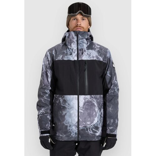 Quiksilver Sycamore Printed Jakna thermostamp grayscale Slike