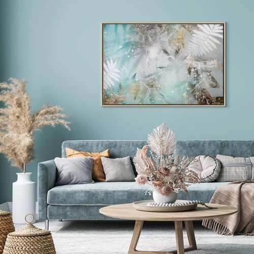  Slika - Turquoise Dream (1 Part) Wide 90x60 Slike