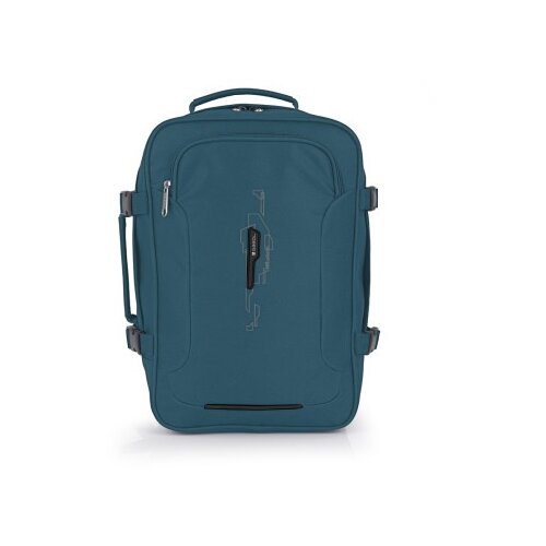 Gabol Ranac putni za low cost sa 2 odeljka 27x39x18 cm 19l - 0,64kg Week Eco tirkiz ( 16RNG122326W ) Slike