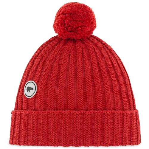 Eisbär Trony OS Pompon Beanie Mineral Red UNI Skijaška kapa