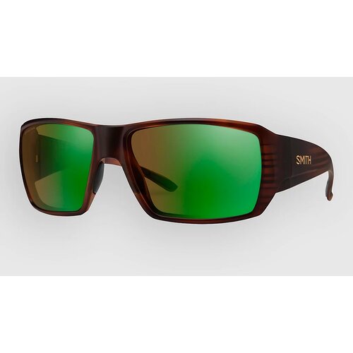 Smith Guide's Choice S Matte Tortoise Sunglasses cp glass plrcmc brn grn m Cene