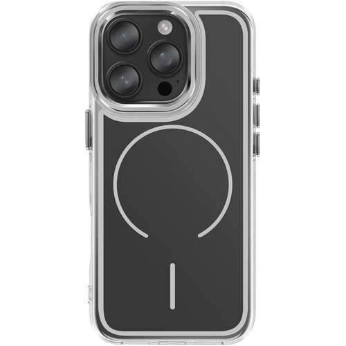 AVIZAR Ovitek MagSafe za iPhone 16 Pro Max z ojačanimi dvomaterialnimi mehkimi robovi, Črna, (5000189734) Cene