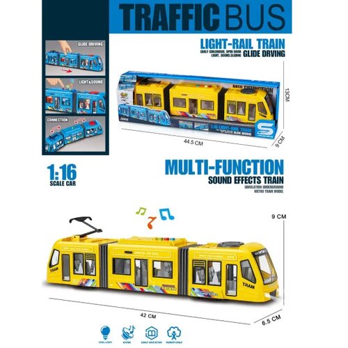 MRX TOYS Merx igračka putnički voz sa svetlom i zvukom Slike