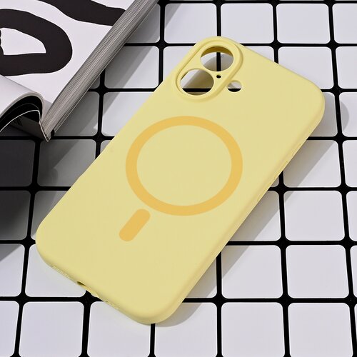  Torbica Magsafe Pure color za iPhone 16 6.1 zuta Cene