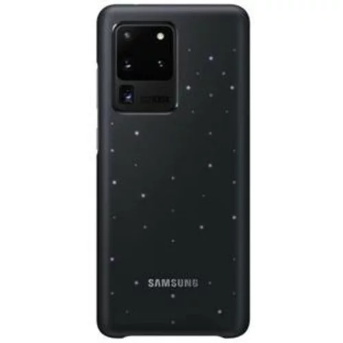 Samsung original led ovitek ef-kg988cbe za galaxy s20 ultra g988 - črna zaščita zadnjega dela