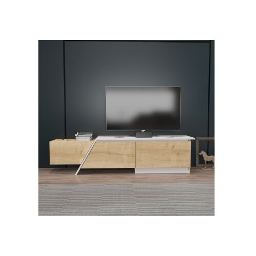 Hanah home TV komoda Zonas, 180x28,6x35 cm, Hrast Cijene