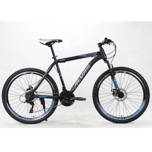 Mtb alvas beowulf 26&amp;#039;&amp;#039; crno-sivi bicikl Slike