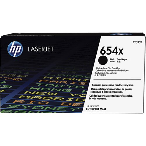  HP 654X (CF330X) črn/black original Slike
