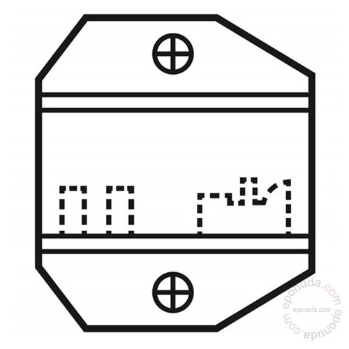 Pro modul za univerzalna klješta za RJ-12 / 6-pinske konektore (1PK-3003D12) Cene