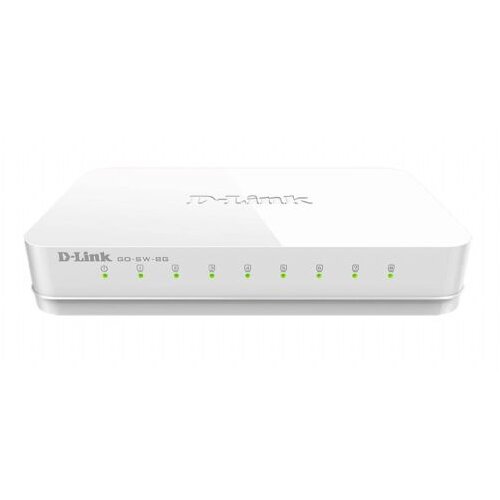 D-link LAN Switch GO-SW-8G 10/100/1000 8port Slike