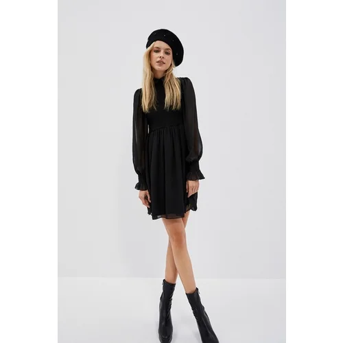 Moodo dress with fluffy sleeves