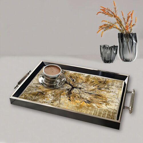 Aberto Design Poslužavnik TPG9860 50 x 29 x 3.5 cm, Šareni Cene