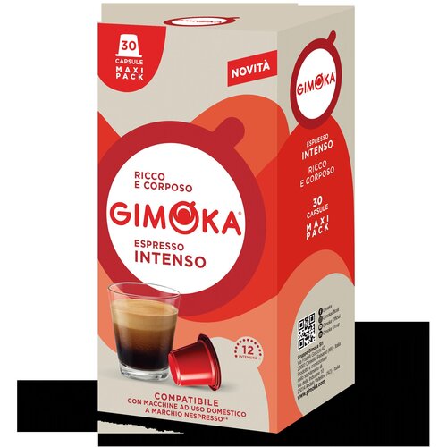 GIMOKA kapsule za kafu Nespresso Intenso X30 Slike