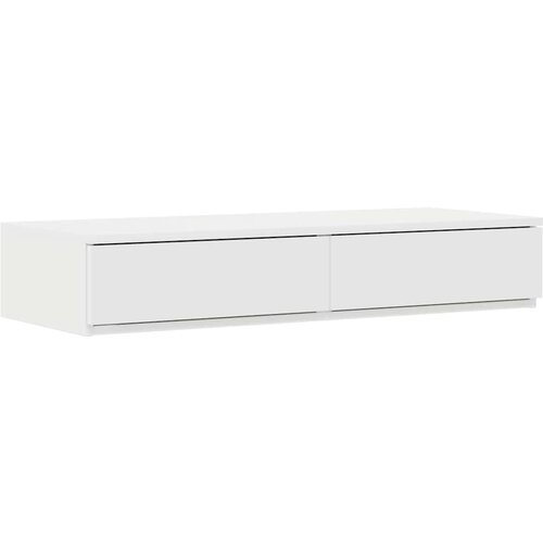  Krevet s ladicama s ladicama Bijelo 80 cm Konstruirano drvo Slike