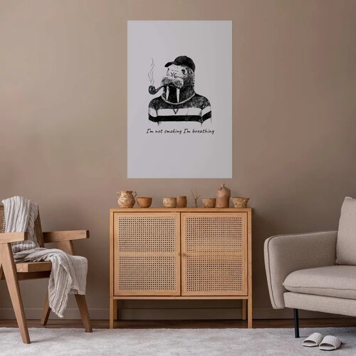  Plakat - I\&amp;#039;m Not Smoking. I\&amp;#039;m Breathing 40x60 Bez okvira Slike