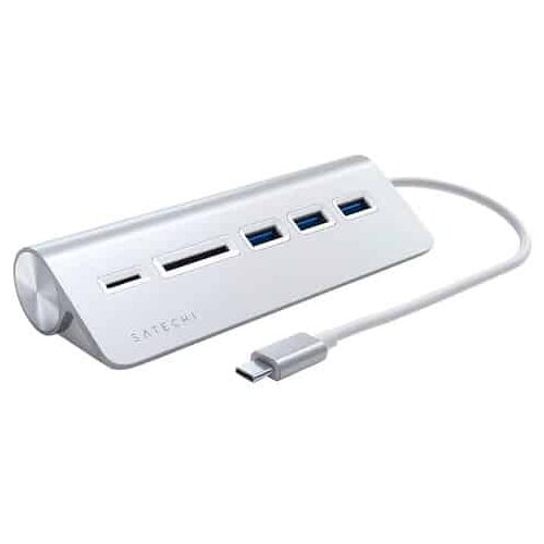 Satechi Aluminium Type-C USB Hub 3x USB 3.0,Micro, (679983) Cene