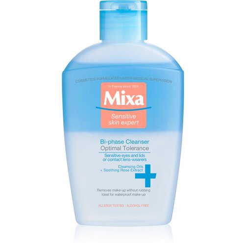 Mixa Optimal Tolerance Bi-phase Cleanser odstranjevalec ličil za oči 125 ml Slike