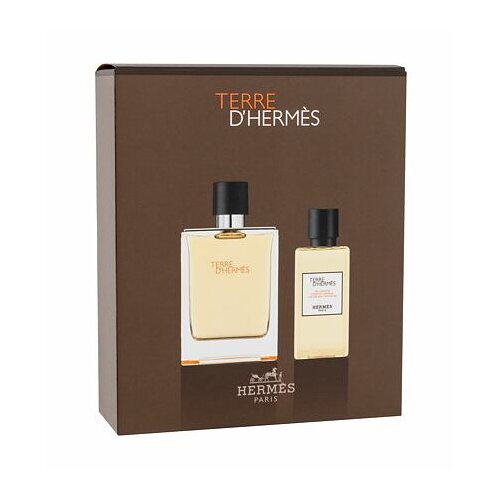 Hermes terre d&amp;acute;Herm&amp;egrave;s darovni set toaletna voda 100 ml + gel za tu&amp;scaron;iranje 80 ml za mu&amp;scaron;karce Slike