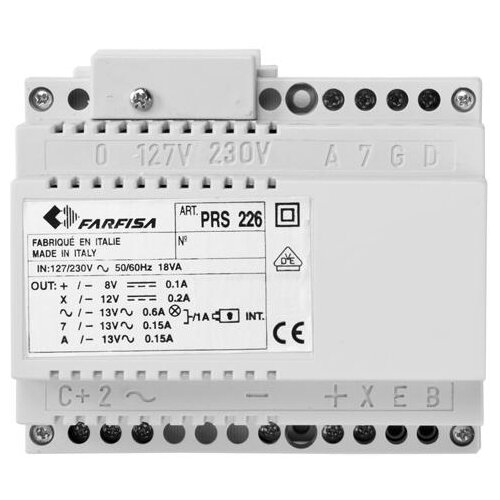 FARFISA PRS226E - nap. izvor s generatorom. poziv. tonovi, 4 + n Cijene