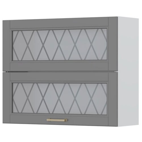 Jela VISE�I ELEMENT ZA KUHINJO TARA SA VRATIMA KOJA SE PODI�U V7-90-2KSP-Grafit mat lak Cijene