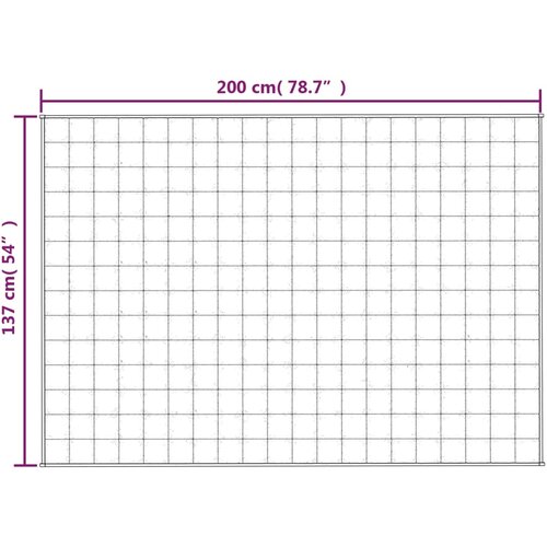  Te&amp;scaron;ka deka siva 137x200 cm 10 kg od tkanine Slike